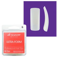 Star Nail Ultra Form Tipit täyttöpakkaus koko 6 50 kpl
