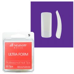 Star Nail Ultra Form Tipit täyttöpakkaus koko 9 50 kpl