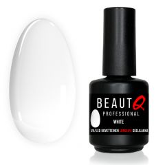 BeautQ Professional White Valkoinen Longlife geelilakka 13 g