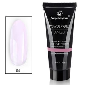 Noname Cosmetics Fengshangmei #04 Pink Powder Polygel UV/LED geeli 50 mL