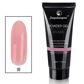 Noname Cosmetics Fengshangmei #09 Pink Powder Polygel UV/LED geeli 50 mL