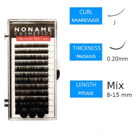 Noname Cosmetics Pidennysripset J 0.20 / 8-15mm