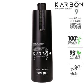 Echosline Karbon 9 Charcoal shampoo 1000 mL