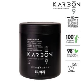 Echosline Karbon 9 Charcoal Mask hiusnaamio 1000 mL