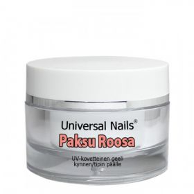 Universal Nails Paksu Roosa UV/LED rakennusgeeli 10 g