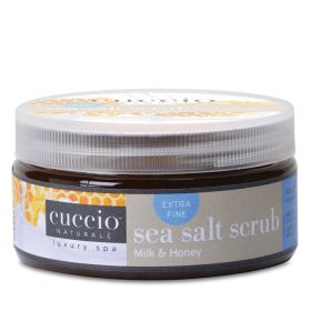 Cuccio Naturalé Sea Salts Milk & Honey pehmeä merisuolakuorinta  240 g