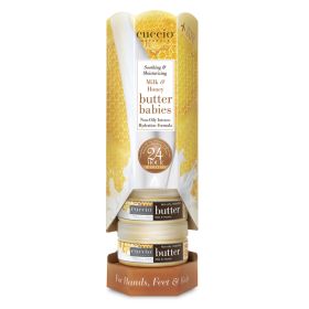 Cuccio Naturalé Baby Butter Blend Tower Milk & Honey kosteusvoide 6 x 42 g