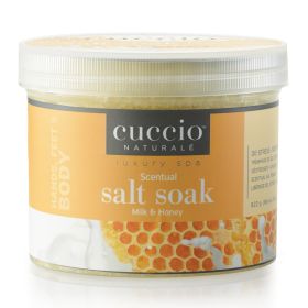 Cuccio Naturalé Scentual Salt Soak Milk & Honey jalkakylpysuola  822 g