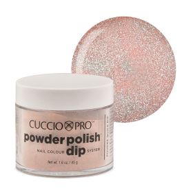 Cuccio Light Pink Glitter Dip Powder Polish dippipuuteri 45 g