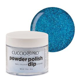 Cuccio Deep Blue Glitter Dip Powder Polish dippipuuteri 45 g