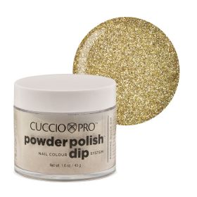 Cuccio Rich Gold Glitter Dip Powder Polish dippipuuteri 45 g