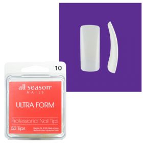 Star Nail Ultra Form Nail Tips refill size 10 50 kpl
