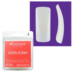 Star Nail Ultra Form Nail Tips refill size 2 50 kpl