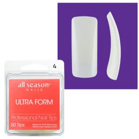 Star Nail Ultra Form Nail Tips refill size 4 50 kpl