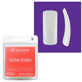 Star Nail Ultra Form Tipit täyttöpakkaus koko 5 50 kpl