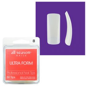 Star Nail Ultra Form Nail Tips refill size 8 50 kpl