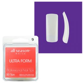 Star Nail Ultra Form Nail Tips refill size 9 50 kpl
