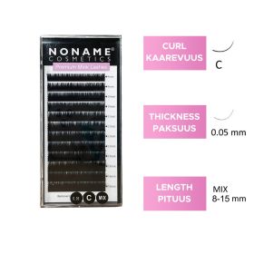 Noname Cosmetics C-Volume lashes 8-15 / 0.05