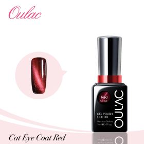 Oulac Masters Series Gel Polish Cat Eye Coat Red geelilakka 14 mL