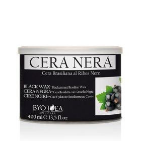 Byotea Black Brasilian Wax with Blackcurrant Mustaherukka lämminvaha purkissa 400 mL