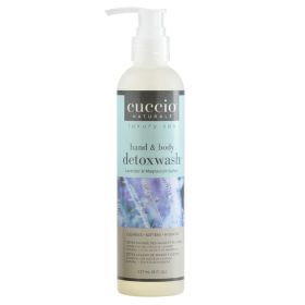 Cuccio Naturalé Hand & Body Detoxwash Lavender Oil & Magnesium Sulphate käsi- ja vartalosaippua 237 mL