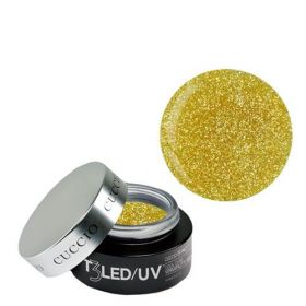 Cuccio Gold Dust T3 LED/UV Self Leveling Cool Cure geeli 28 g