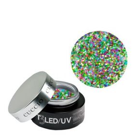 Cuccio Rainbow Bling T3 LED/UV Self Leveling Cool Cure geeli 28 g