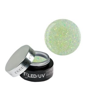 Cuccio Silver Sparkle T3 LED/UV Self Leveling Cool Cure geeli 28 g