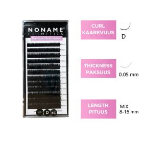 Noname Cosmetics D-Volume lashes 8-15 / 0.05