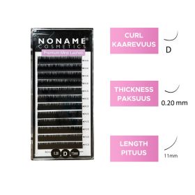 Noname Cosmetics D-Extension lashes 11 / 0.20
