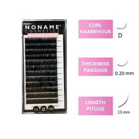 Noname Cosmetics D-Extension lashes 13 / 0.20