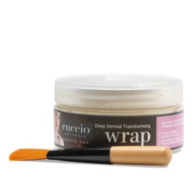 Cuccio Naturalé Deep Dermal Transforming Wrap with Brush vartalonaamio + sivellin 226 g