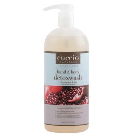 Cuccio Naturalé Hand & Body Detoxwash Pomegranate & Fig käsi- ja vartalosaippua 946 mL