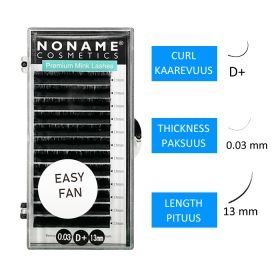NC Easy Fan D+ Volume lashes 13 / 0.03