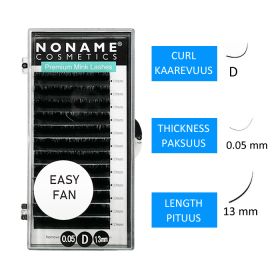 NC Easy Fan D-Volume lashes 13 / 0.05