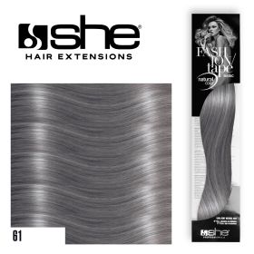 SHE Fashion Tape Suora Teippipidennys #61 10 kpl 45-50 cm