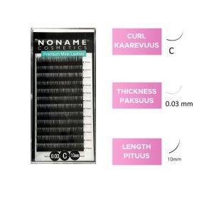 Noname Cosmetics C-Volume lashes 10 / 0.03