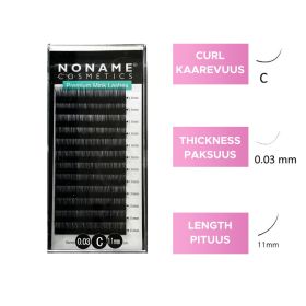 Noname Cosmetics C-Volume lashes 11 / 0.03