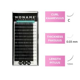 Noname Cosmetics C-Volume lashes 12 / 0.03