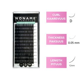 Noname Cosmetics D-Volume lashes 12 / 0.05