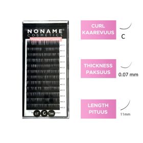 Noname Cosmetics C-Volume lashes 11 / 0.07