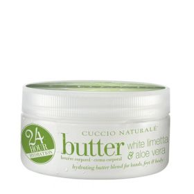 Cuccio Naturalé Butter Blend White Limetta & Aloe Vera kosteusvoide 226 g