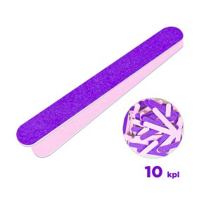 Universal Nails Mini Nail File 150/150 Kynsiviila Mini Violetti-Pinkki 10 kpl