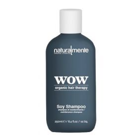 Naturalmente Wow Soy Shampoo (Organic Keratin) 250 mL