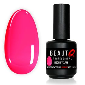 BeautQ Professional Neon Cyclam Longlife geelilakka 13 g