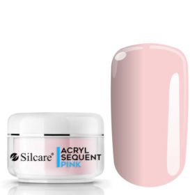 Silcare Pink Sequent Acryl Pro Pinkki akryylipuuteri 12 g