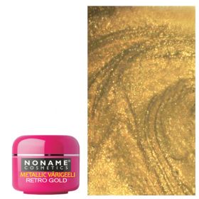 Silcare Retro Gold Metallic UV geeli 5 g