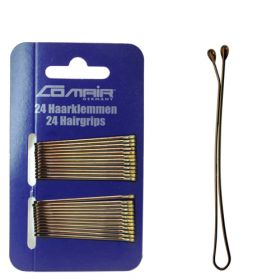 Comair Germany Brown Classic Bobby Pins 5 cm