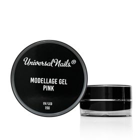 Universal Nails Modellage Pink Pinkki UV/LED rakennusgeeli 15 g